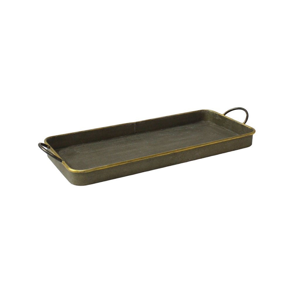 Gerson Galvanized Tray - Addison West 