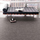 Chilewich Basketweave Woven Floor Mats - Carbon - Addison West 