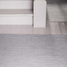 Chilewich Basketweave Woven Floor Mat - Oyster - Addison West 