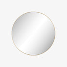 Four Hands Bellvue Round Mirror - Polished Brass - Addison West 