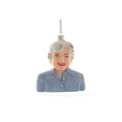 Betty White Christmas ornament by Cody Foster on a white background