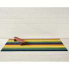 Chilewich Multi Bold Stripe Shag Mat - Addison West 