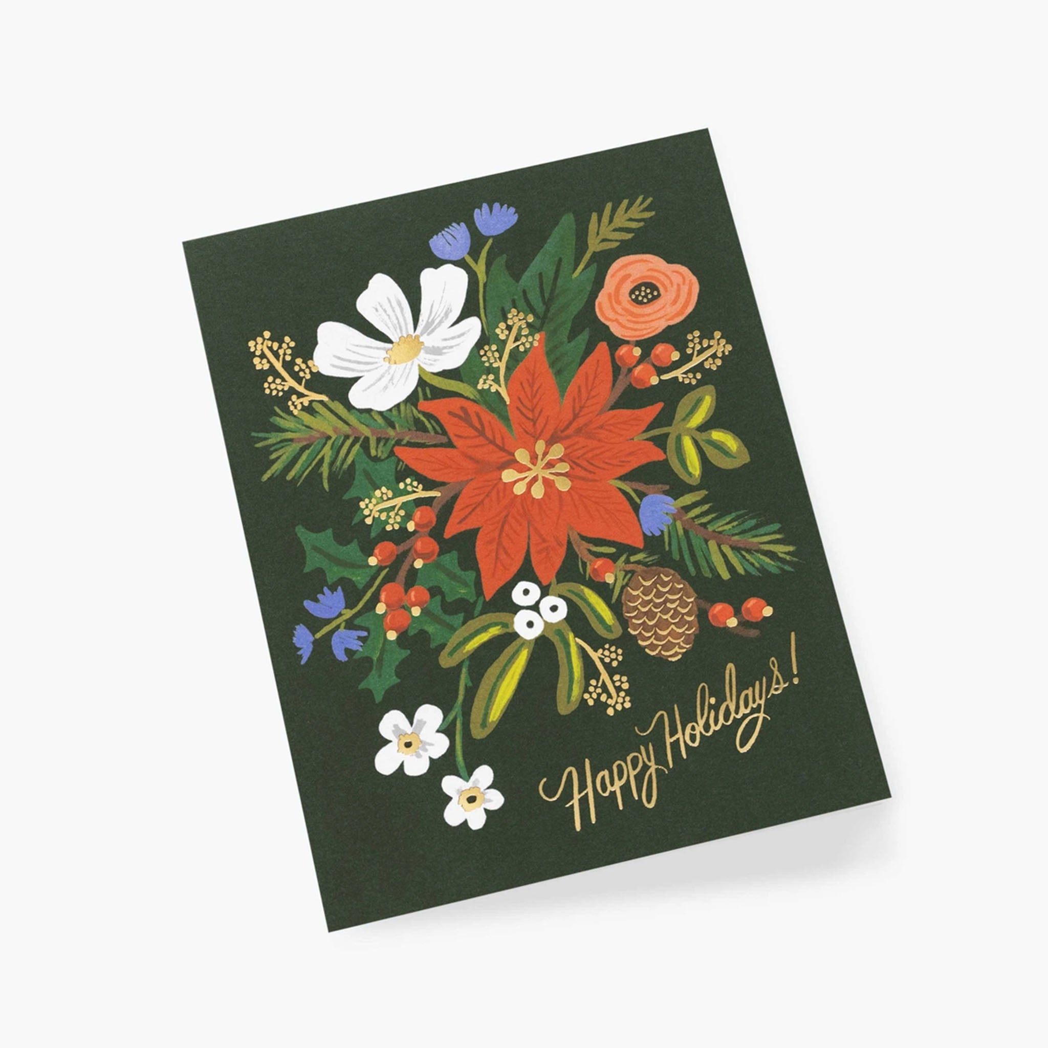 Holiday Bouquet Greeting Cards Box of 8 - Addison West 