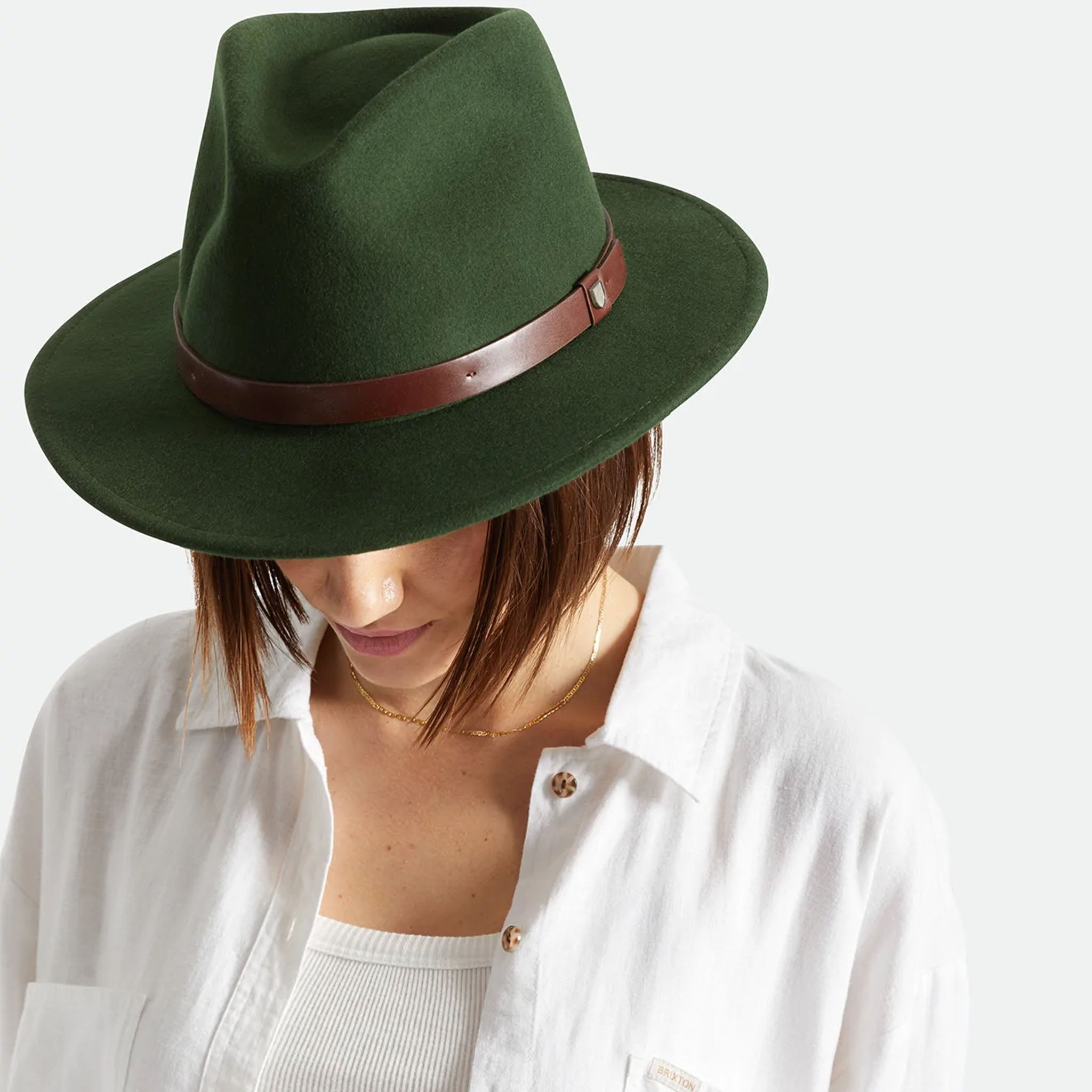 Brixton Messer Fedora Moss