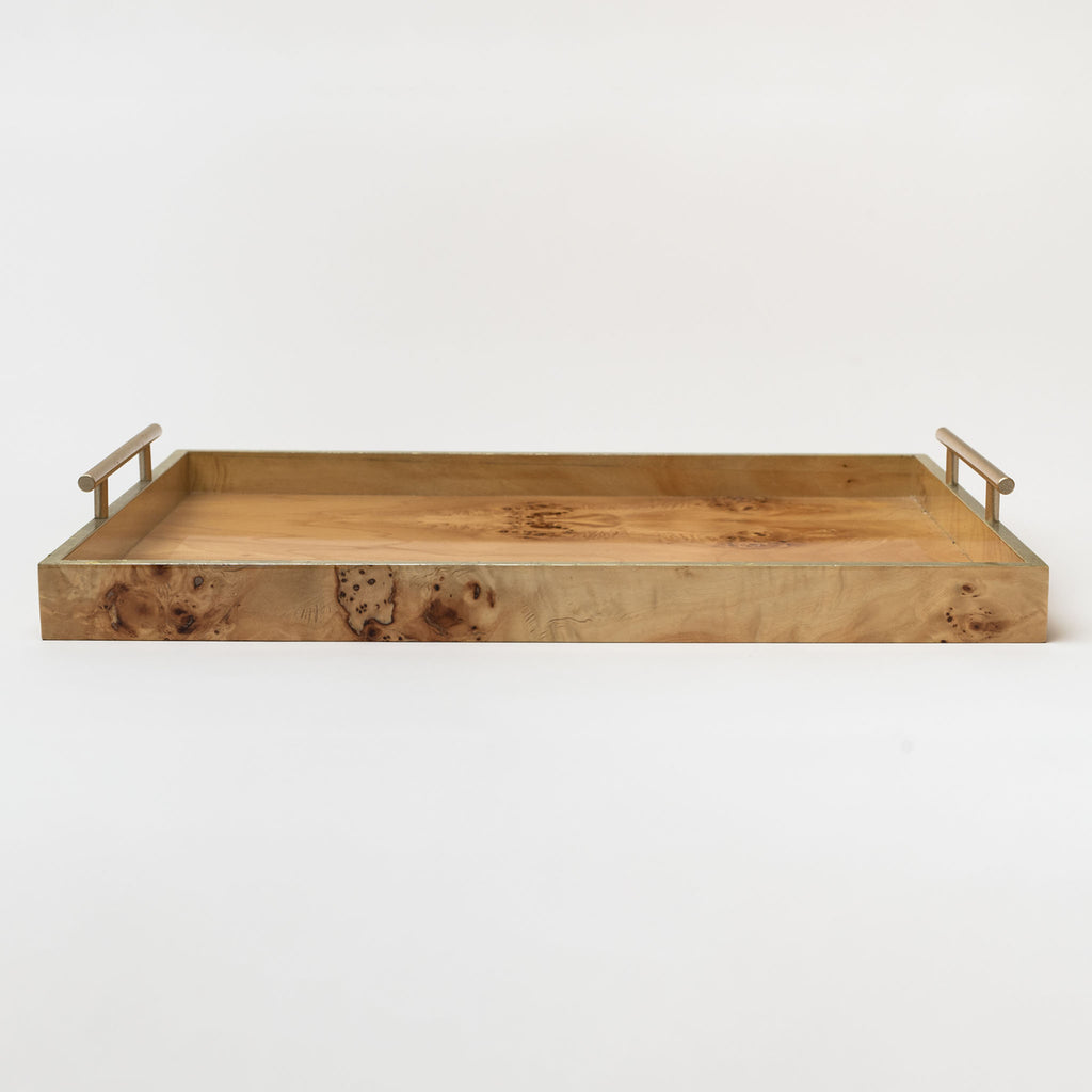 Wooden Flat Tray with Handles – E.T. Tobey Company