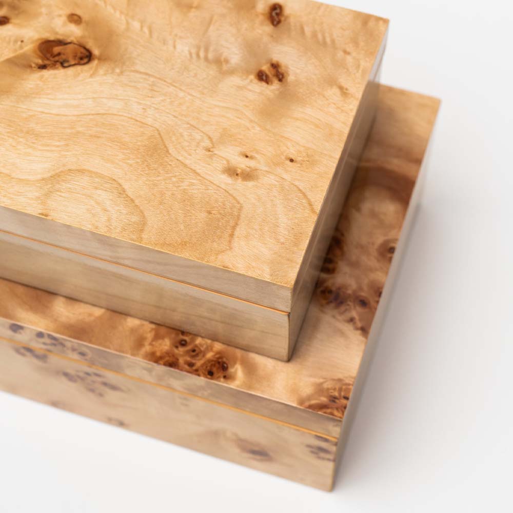 Burl Wood Box – McGee & Co.