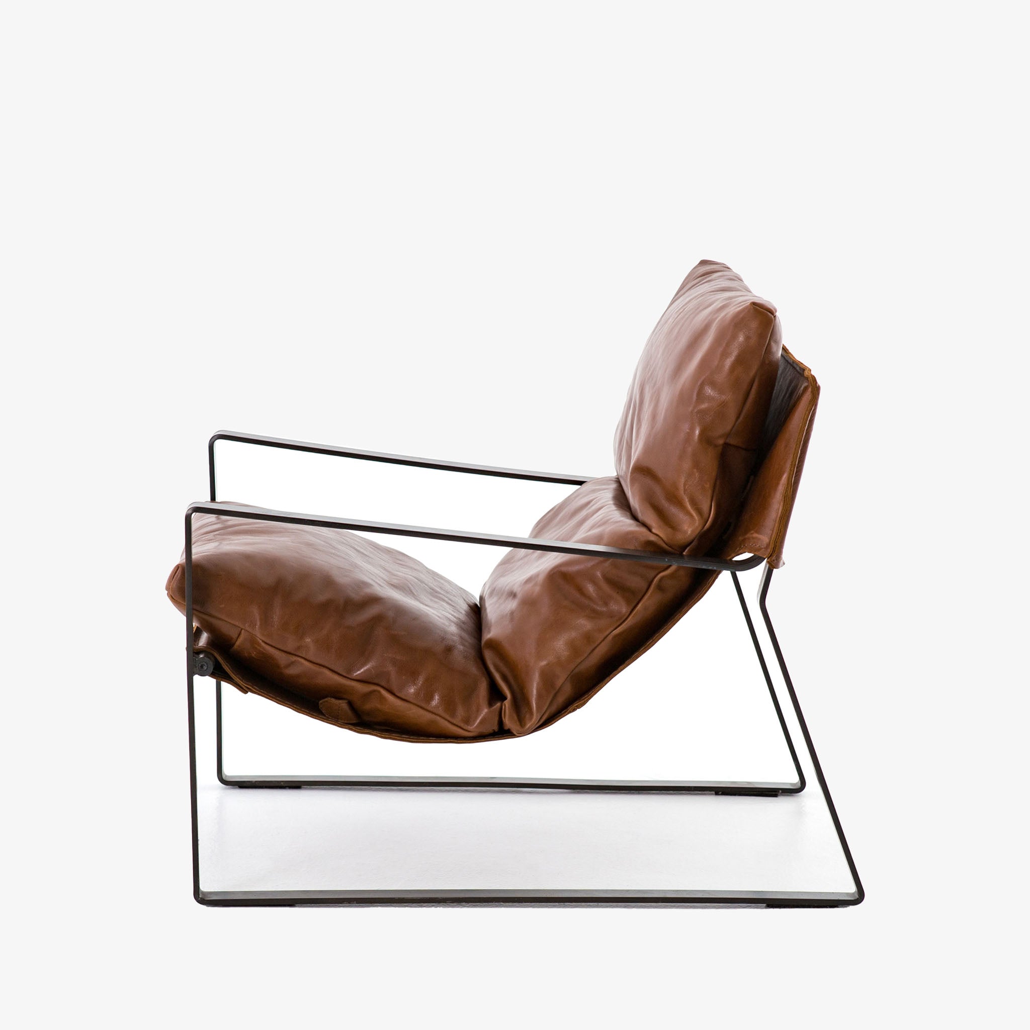 Four Hands Emmett Sling Chair in Dakota Tobacco - Addison West 