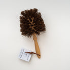 Burstenhaus Redecker flower pot brush on a white background