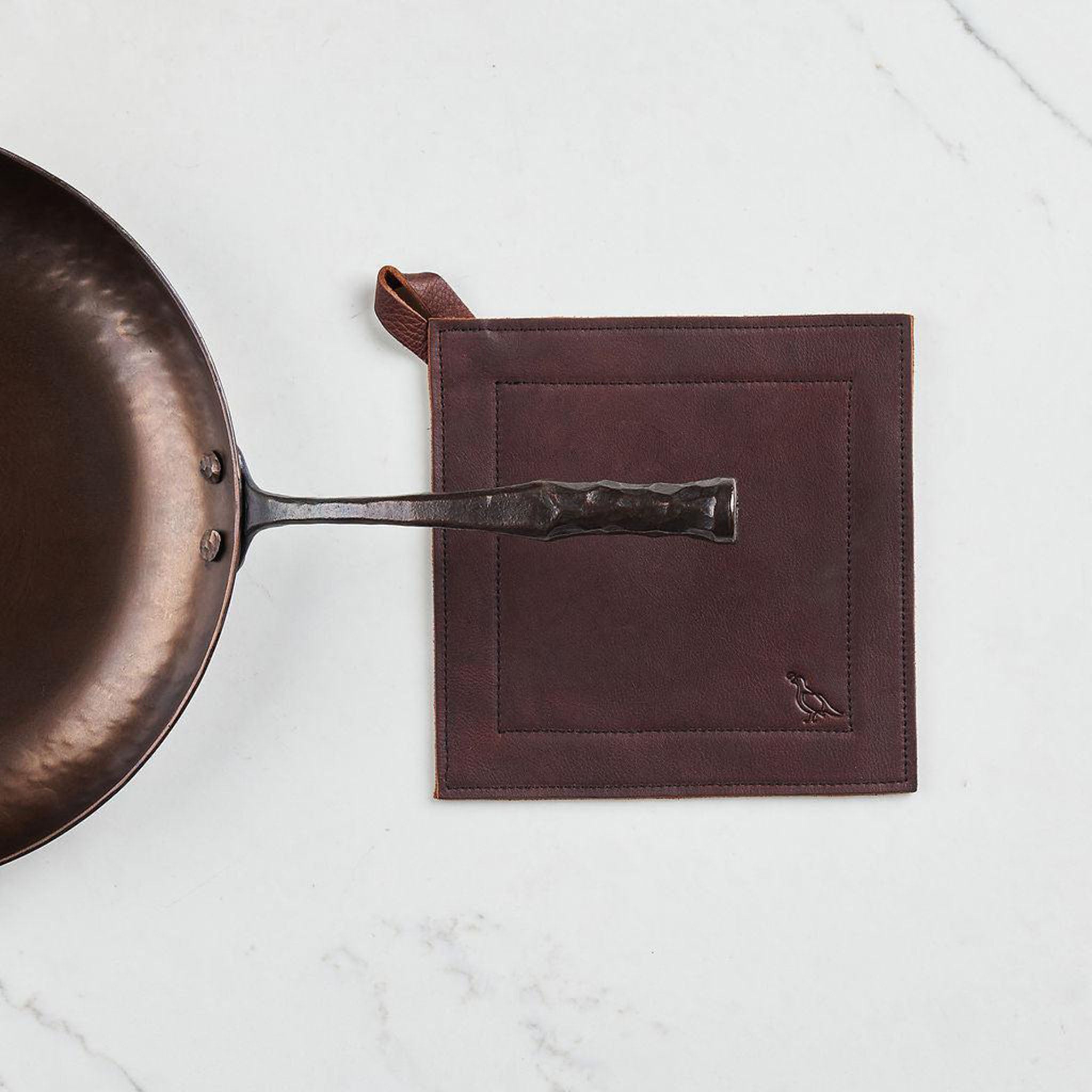 Smithey Full Grain Leather Potholder - Addison West 