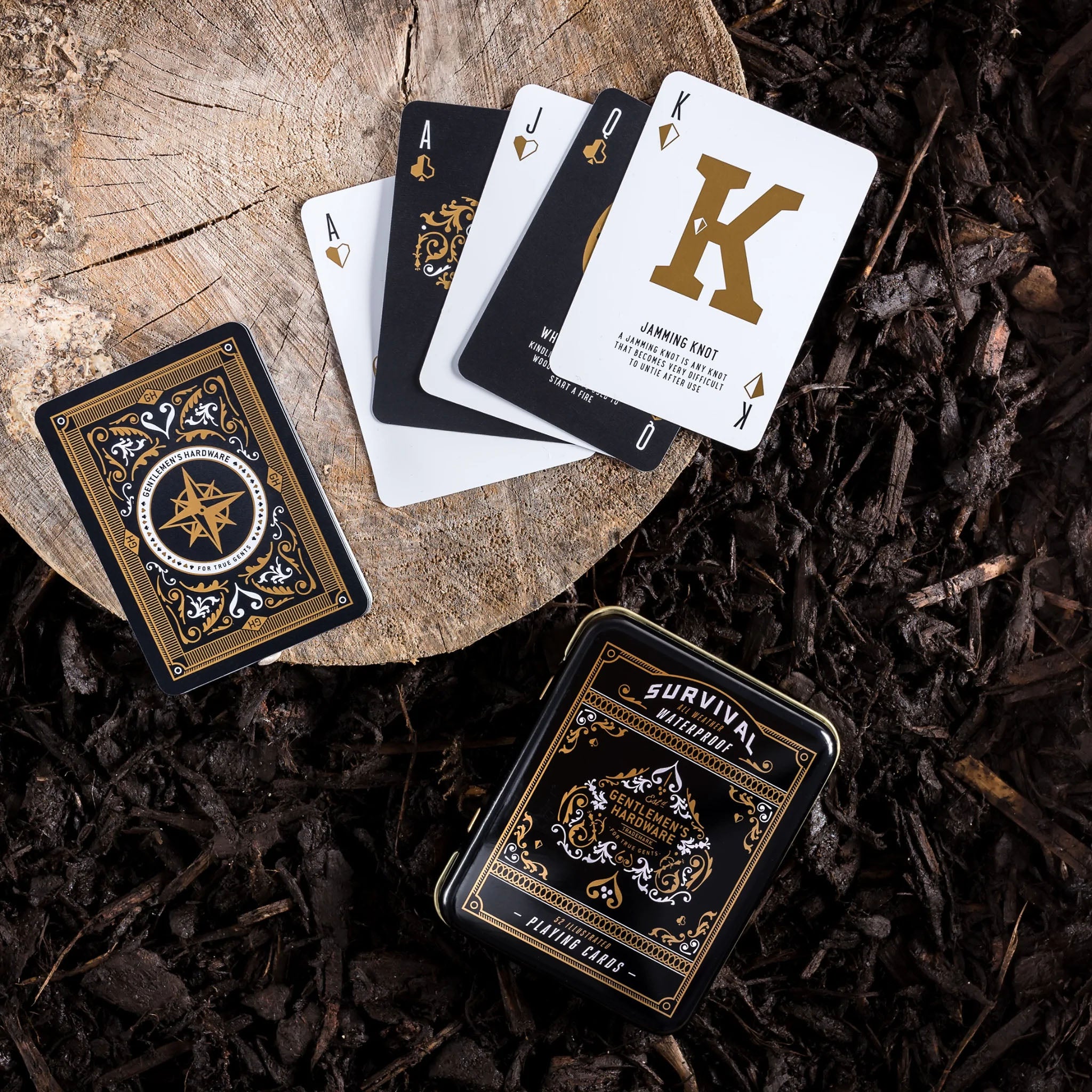 Waterproof Survival Tips Playing Cards - Addison West 