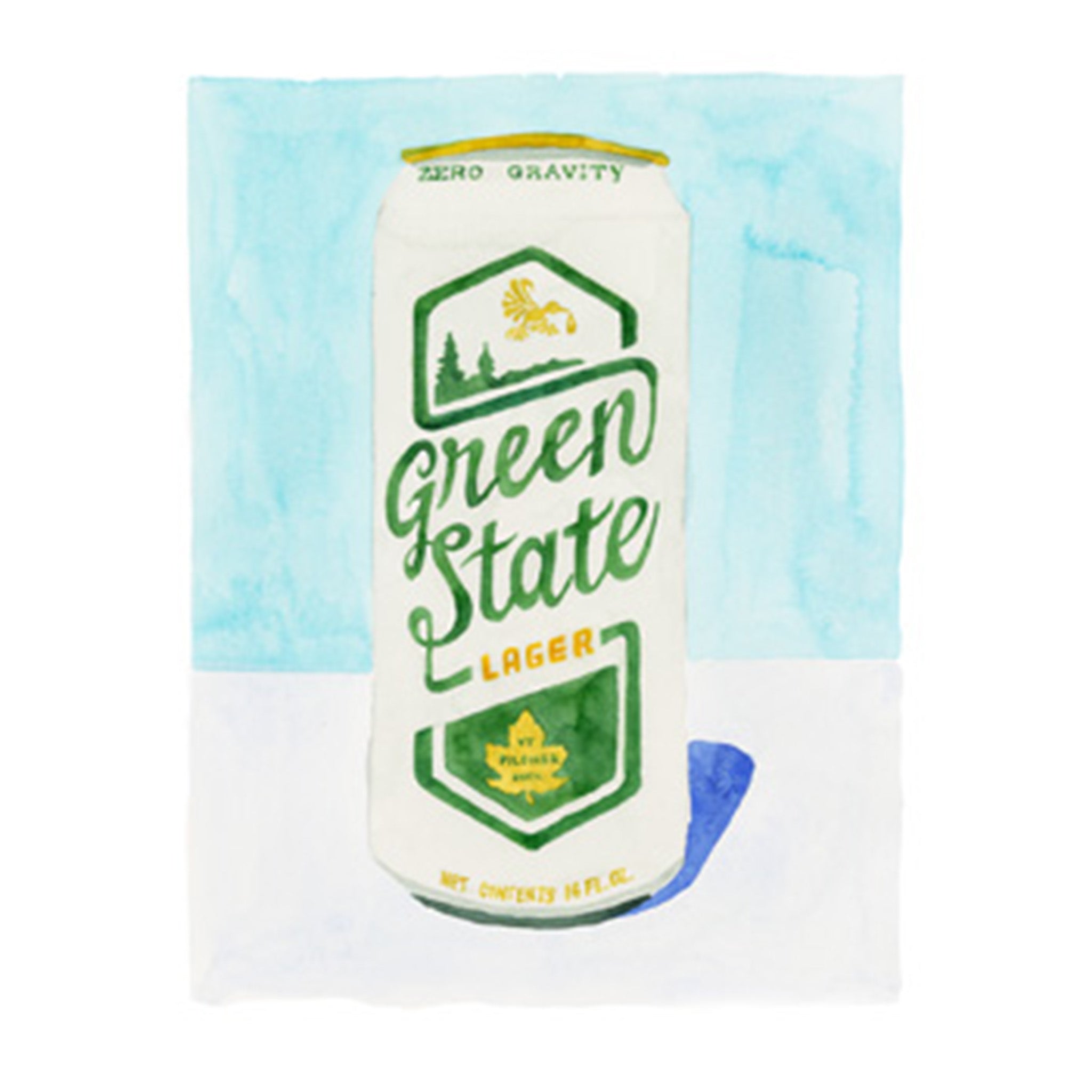 Green State - 5 x 7 Print - Addison West 