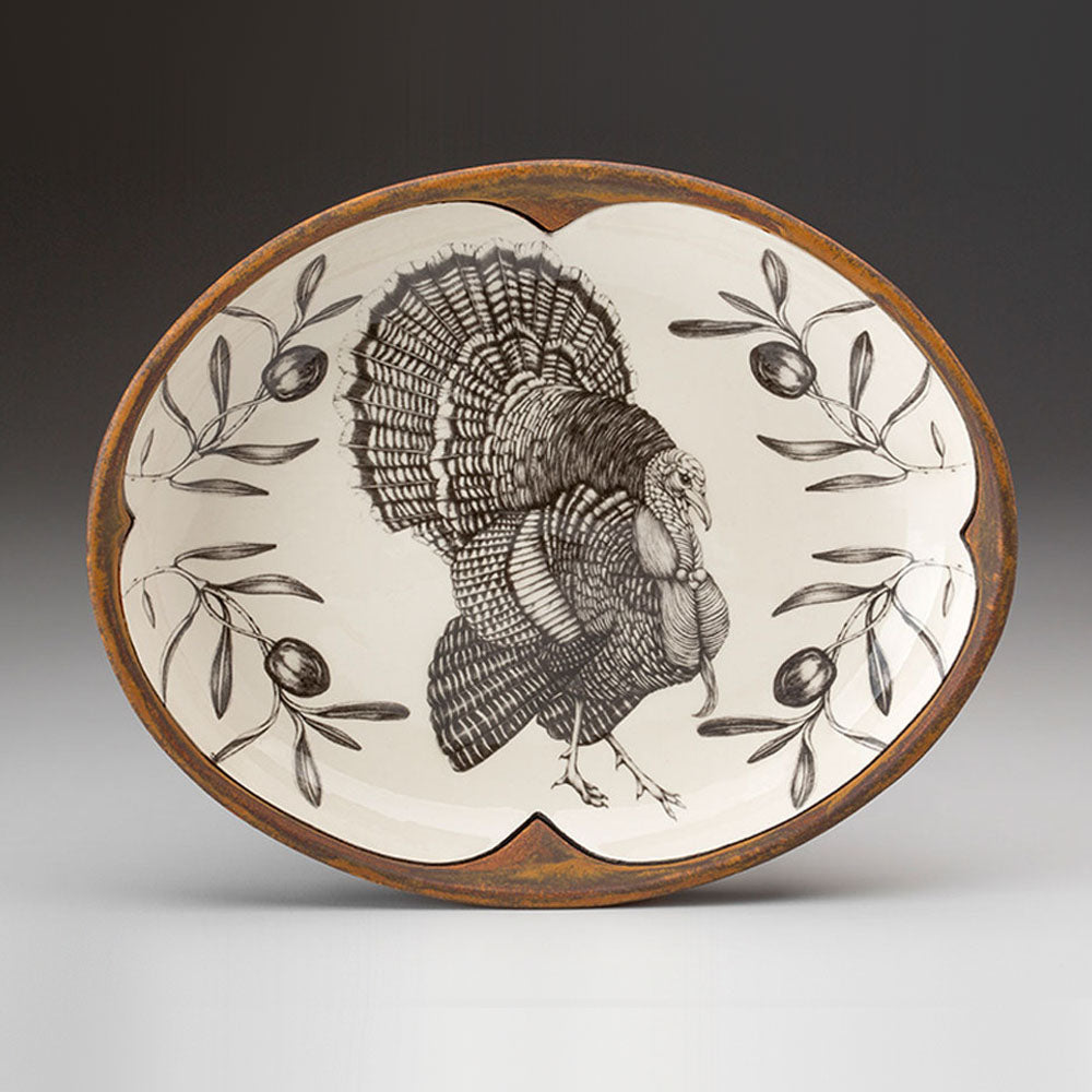 Laura Zindel Turkey Serving Dish - Addison West 