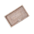 Rattan Guest Napkin Holder in Whitwash - Addison West 