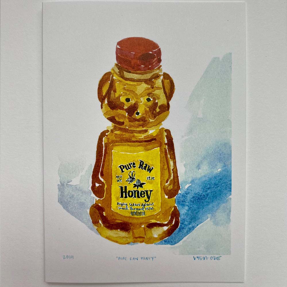 Honey Bear Greeting Card - Addison West 