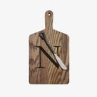 JK Adams Monogram Cheese Board Gift Set - Driftwood - Addison West 