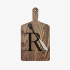 JK Adams Monogram Cheese Board Gift Set - Driftwood - Addison West 