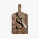 JK Adams Monogram Cheese Board Gift Set - Driftwood - Addison West 