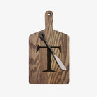 JK Adams Monogram Cheese Board Gift Set - Driftwood - Addison West 