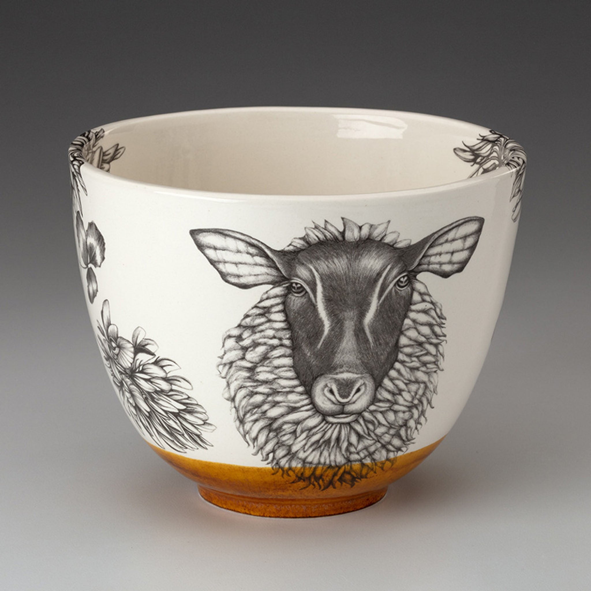 Laura Zindel Medium Suffolk Sheep Bowl - Addison West 