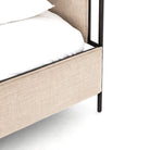 Four Hands Leigh Upholstered Bed in Palm Ecru - Addison West 