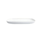 Classic White Rectangular Serve Platter by fortessa on a white background