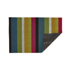 Chilewich Multi Bold Stripe Shag Mat on a white background