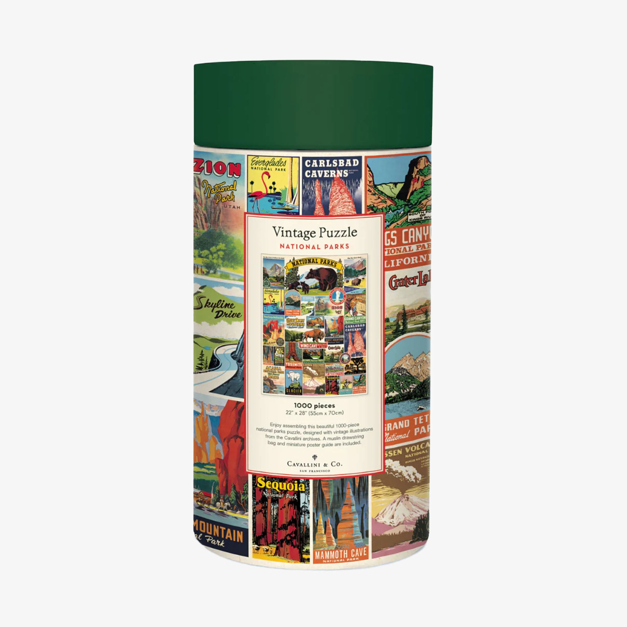 Cavallini Paper National Park Puzzle - Addison West 