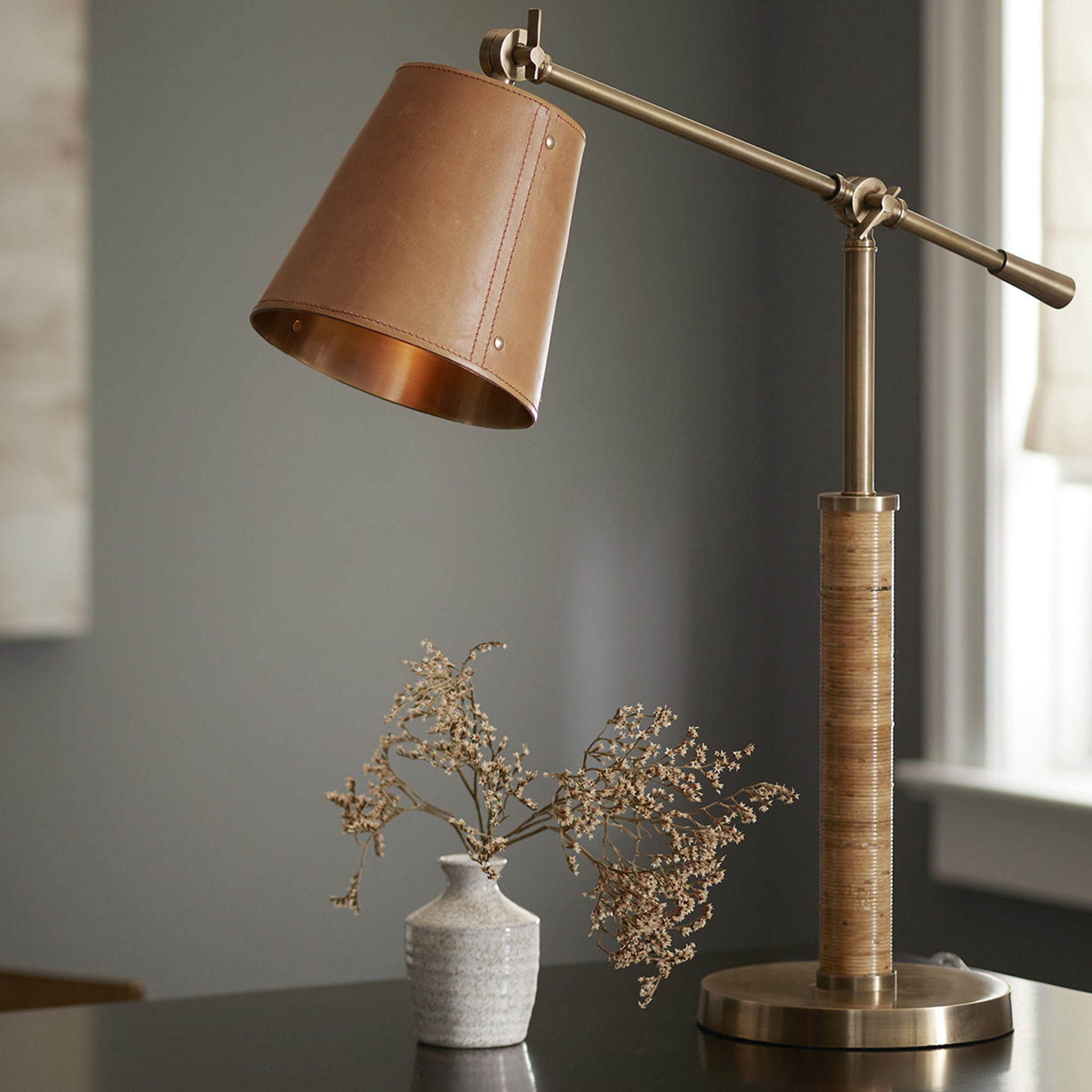 Palecek Hendrick Task Lamp - Addison West 