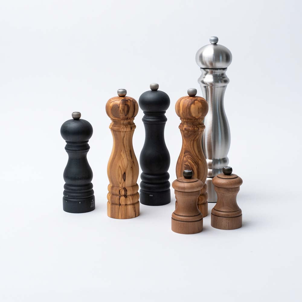 Peugeot Paris Olivewood Salt and Pepper Mills - 7 Inch - Addison West 