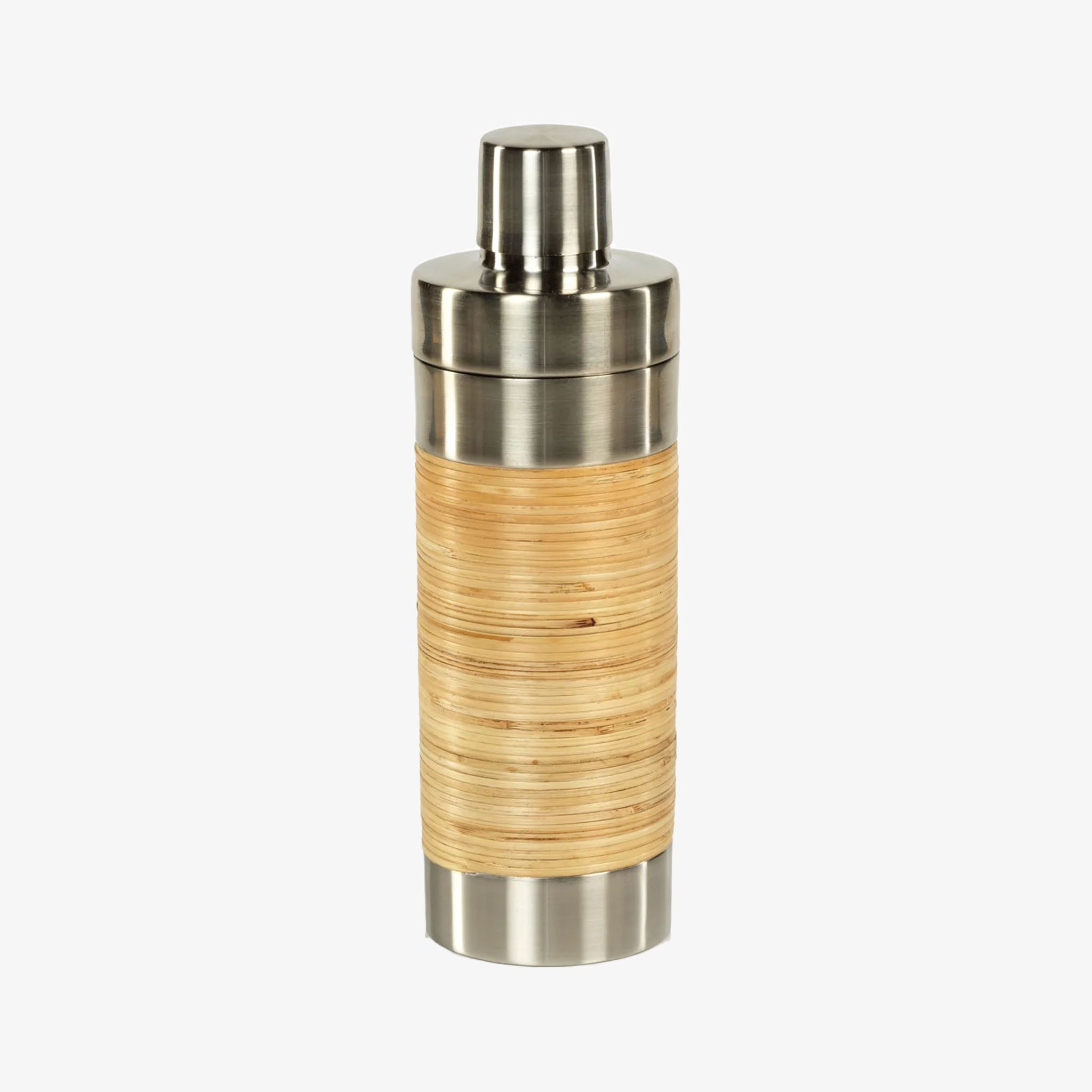 Rattan Wrapped Cocktail Shaker – Addison West