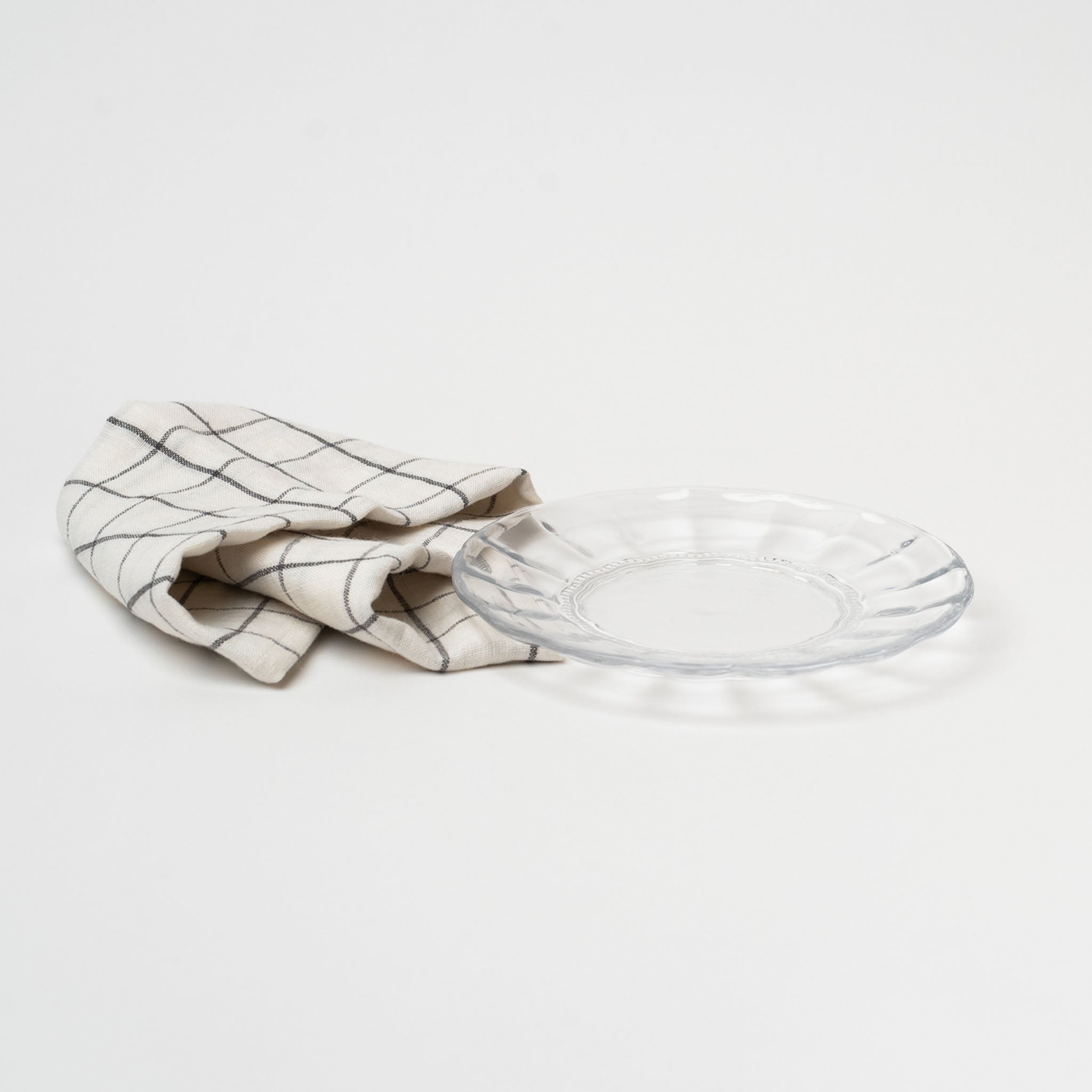 Pressed Glass Appetizer Plate - Addison West 