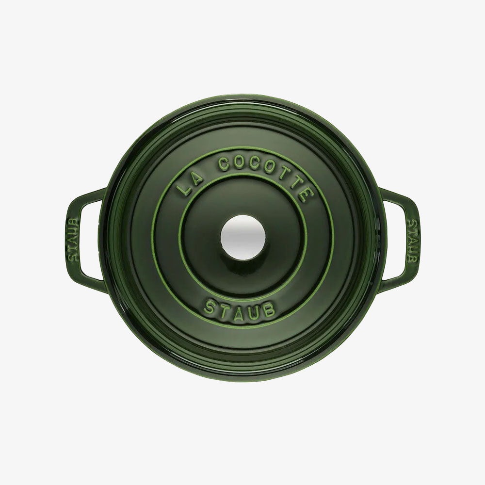 Staub 7 QT Cocotte - Basil - Addison West 