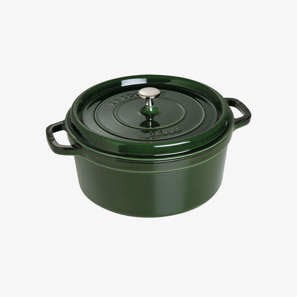 Staub 7 QT Cocotte - Basil - Addison West 