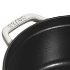 Staub 7 QT Cocotte - White Truffle - Addison West 