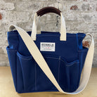 Steele Utility Tote - Navy Blue - Addison West 