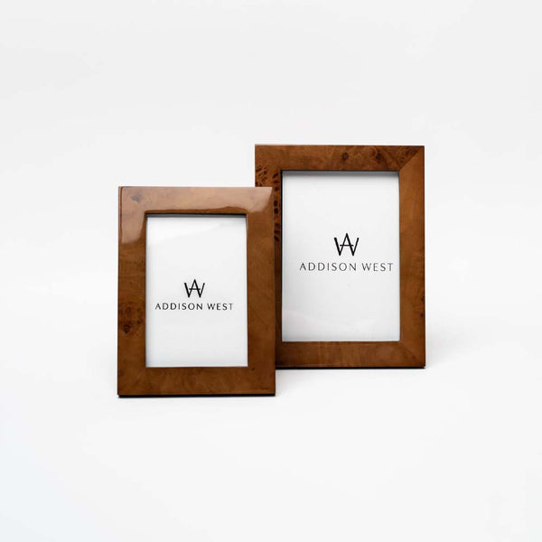 4x6 Burled Wood Picture Frame Assorted - Southern Avenue Company