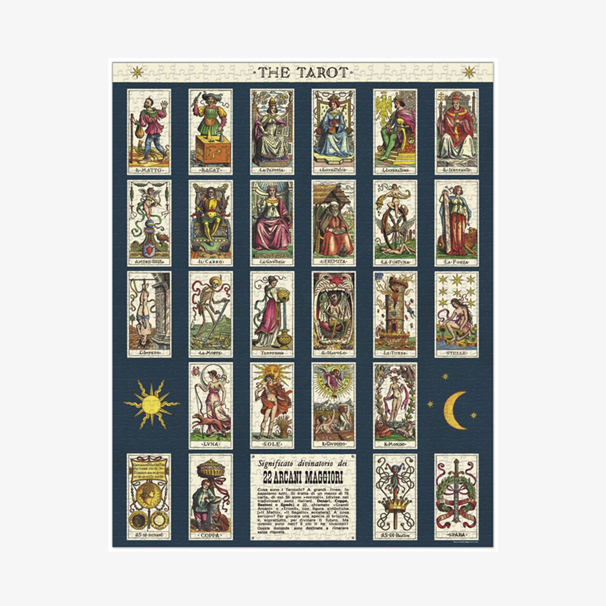 Cavallini Paper Tarot Puzzle - Addison West 