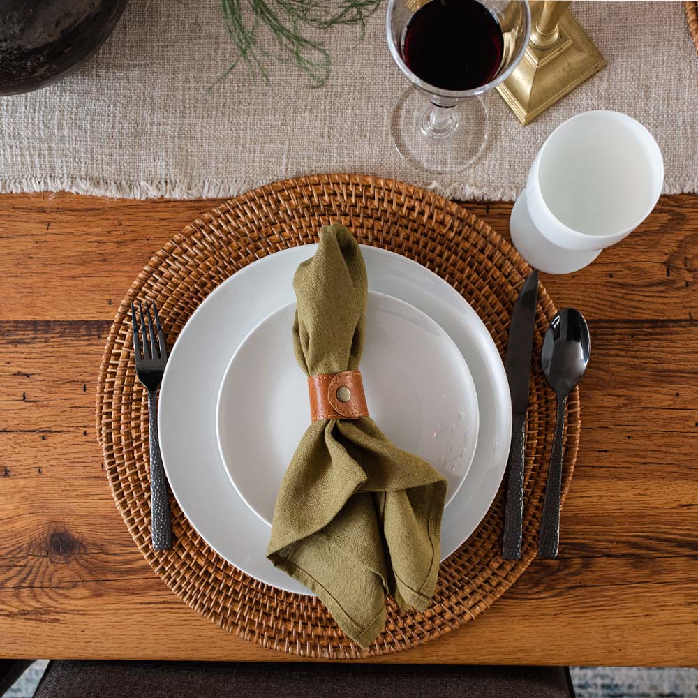 The Longest Loveliest Table Runner - Charcoal or Natural - Addison West 