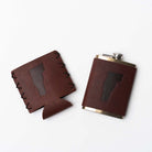 Handmade Leather VT Koozie - Addison West 