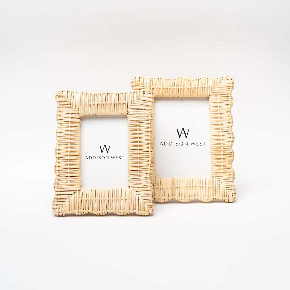 We Love Rattan Picture Frame - Addison West 