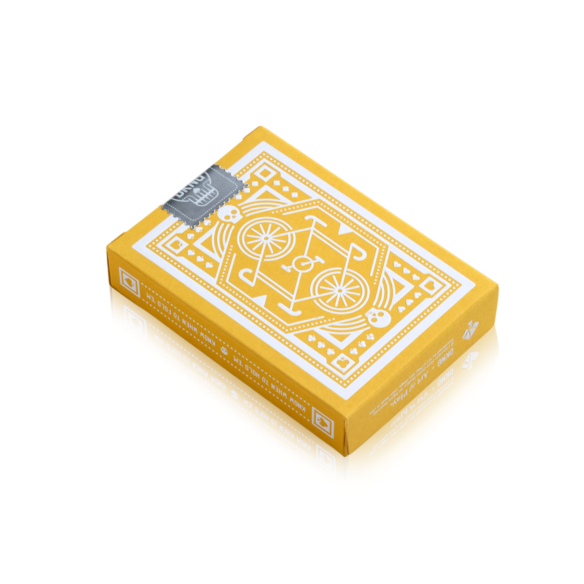 Yellow DKNG Playing Cards - Addison West 