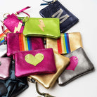 Love-ly Pouch - Pink & Gunmetal - Addison West 