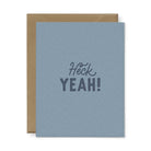 Heck Yeah! Congratulations Greeting Card - Addison West 