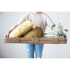 Long and Lovely Rattan Tray - Addison West 